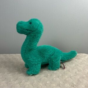 Douglas Mini Soft Brontie Brontosaurus Plush Stuffed Animal Toy Teal Green 8"